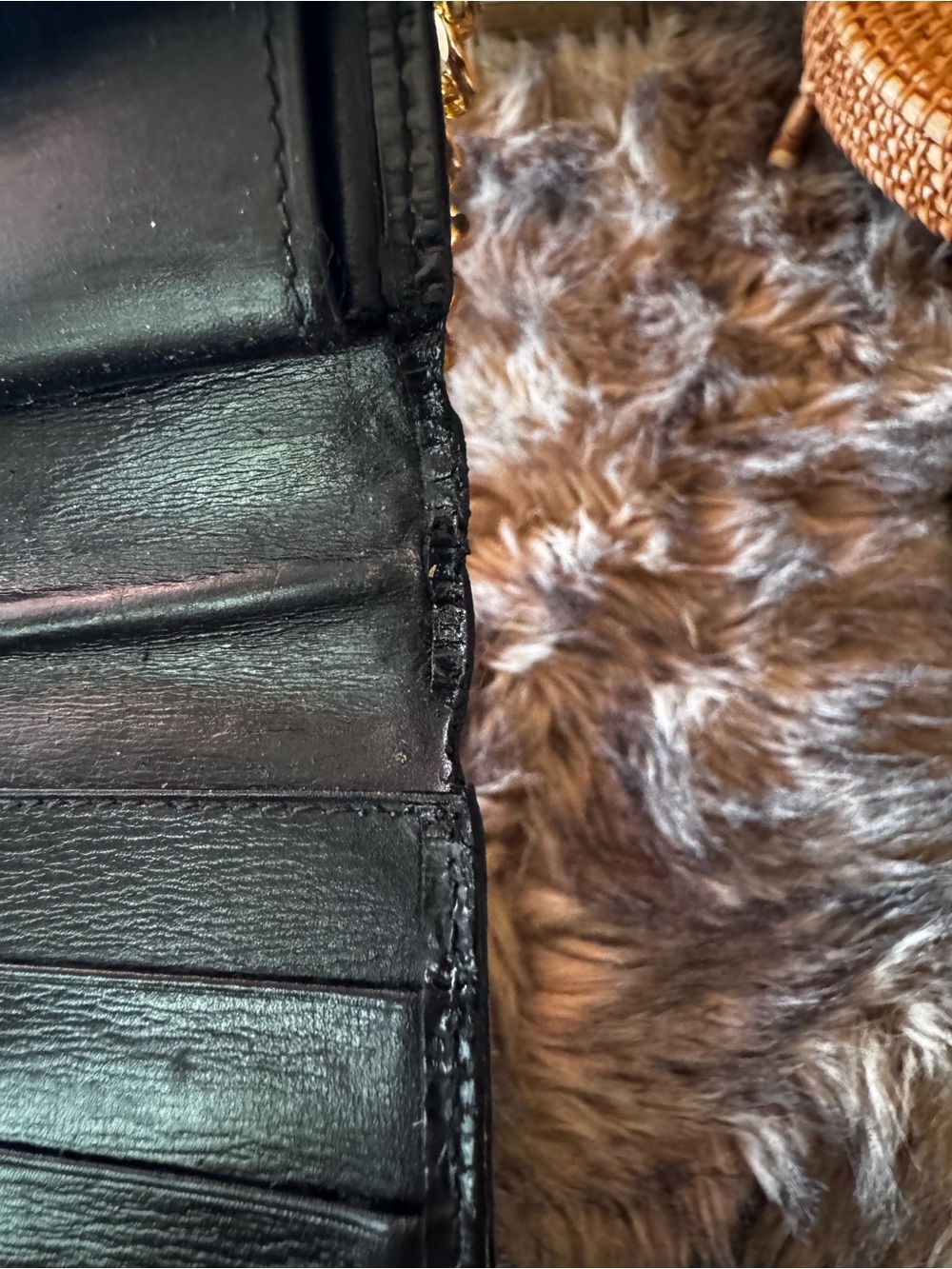Louis Vuitton blk international green wallet reinvented vintage before 1980 - Picture 8 of 15